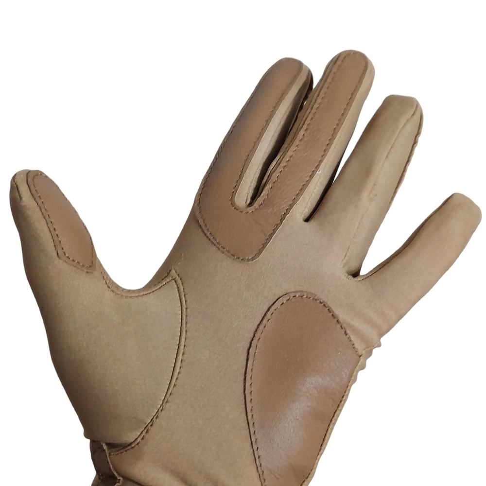 Isotoner by Aris Leather Driving Gloves Lined Women's NEW in Box - Picture 2 of 13